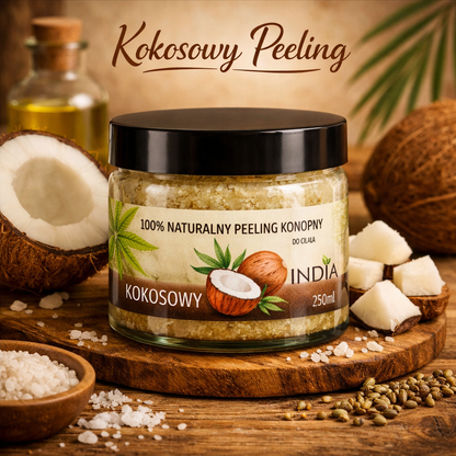 natürliches Hanf-Kokosnuss-Peeling_250ml