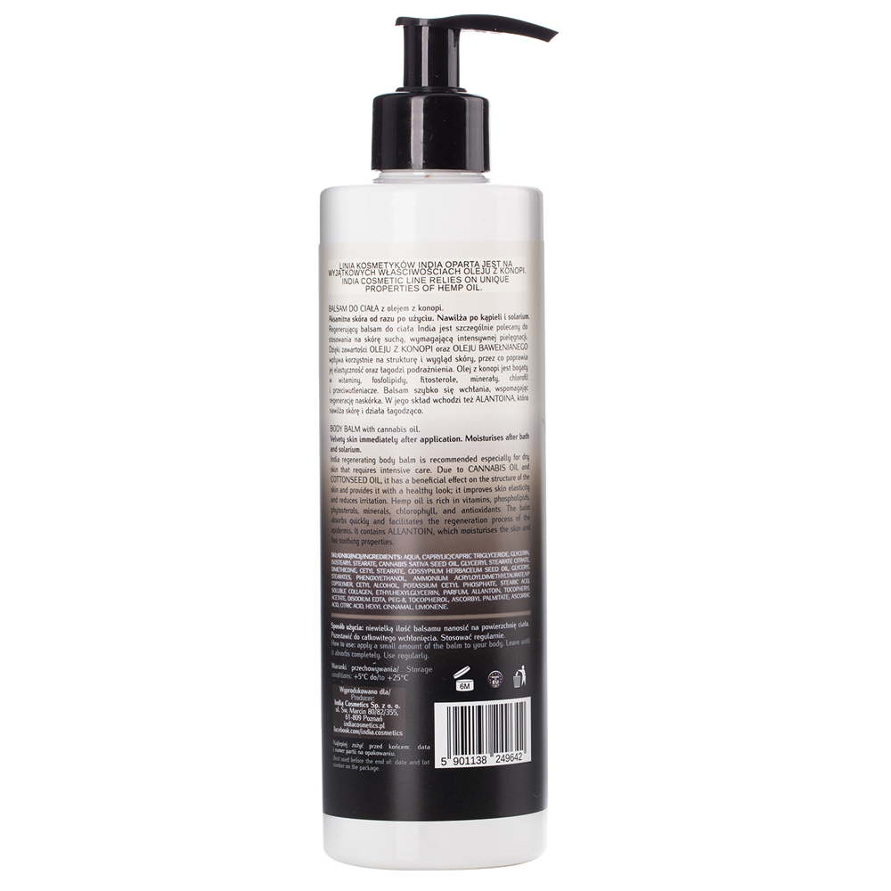 Körperlotion mit Hanf-Öl_400ml (Neuheit)